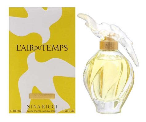 perfume aires del tiempo|l'air by nina ricci.